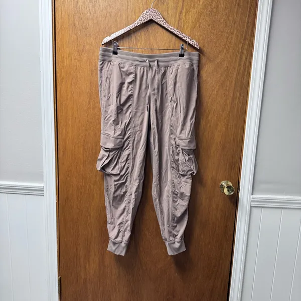 Lululemon Dance Studio Relaxed-Fit Mid-Rise Cargo Jogger Taupetastic XL - Image 16