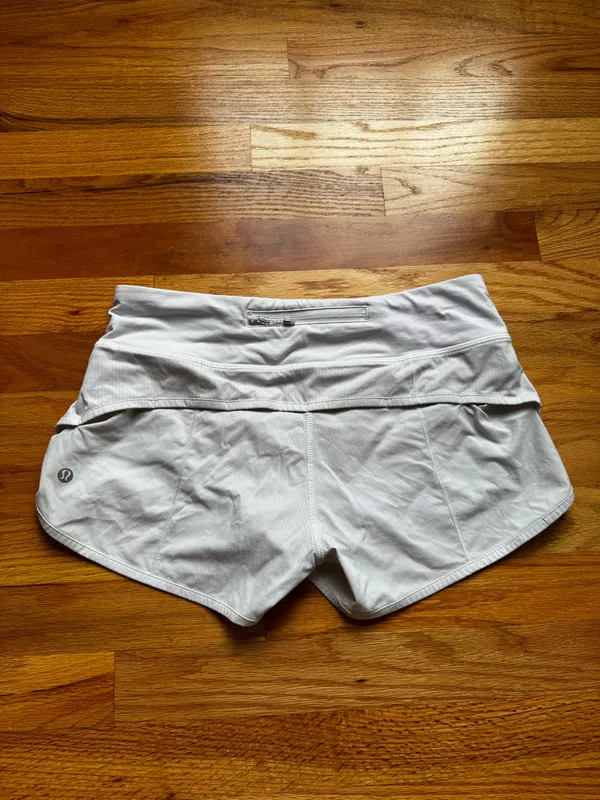 lululemon athletica white Women’s Athletic Shorts - Image 2