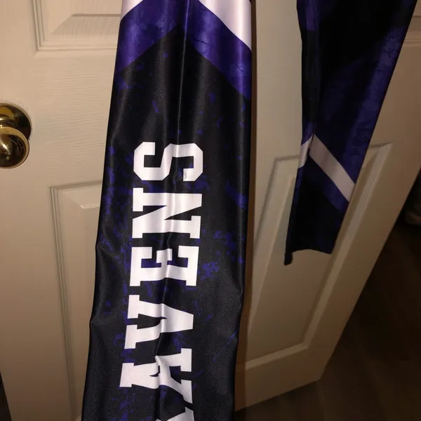 Raven Football NFL Apparel Sleepwear Leggings‎ Sz XL. Like New - Image 6