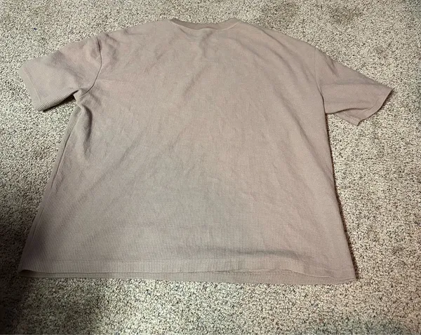 Comfort waffle knot oversized top - Image 2