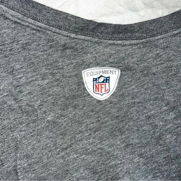 Nike T-Shirt Women's Gray Green Bay Packers XL NFL Football - Image 7