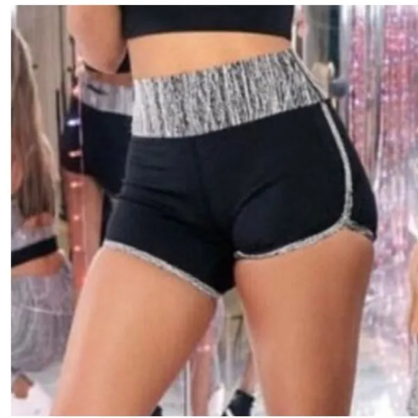 Buffbunny Pull On Workout Shorts Women's Size M Black Gym Girl - Image 6