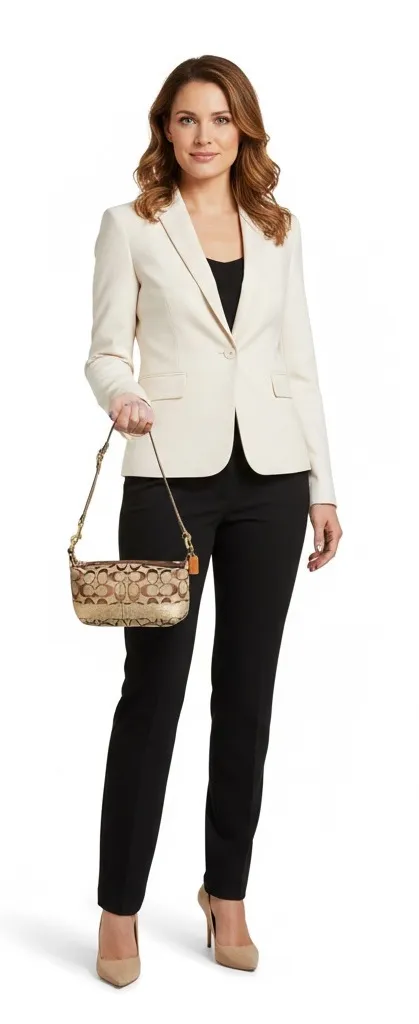 Coach Brown and Tan Women's Vintage Bag - Image 2