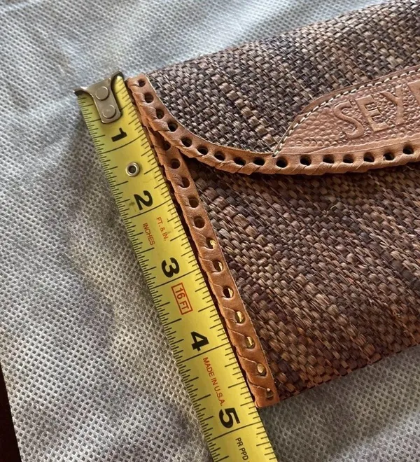Artisinal boho wallet great for summer beach ect - Image 9
