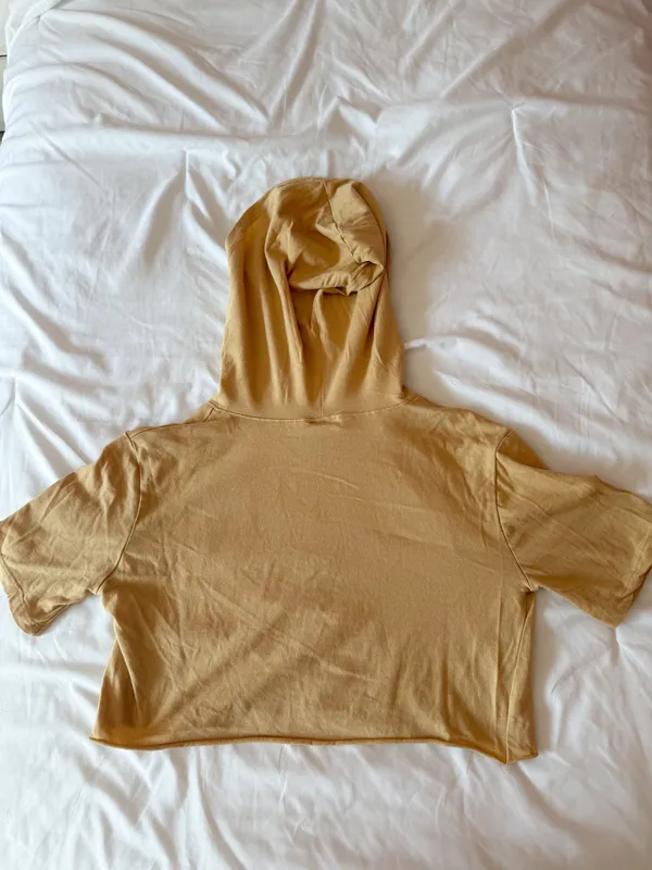 Popular Sports Six Flags Distressed Hooded Tee Size Small - Image 2