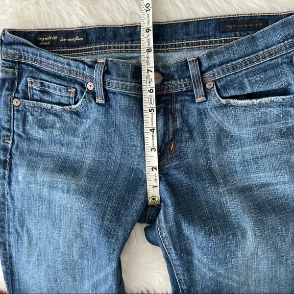 Citizens of Humanity COH Low Waist Flare Jeans ingrid #002 Stretch - Image 7