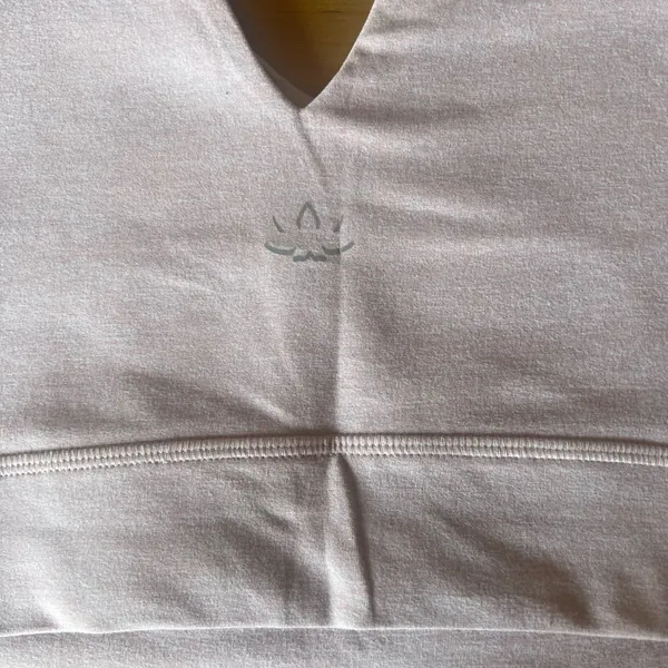 Beyond Yoga Blush Longline Sports Bra Top - Image 8