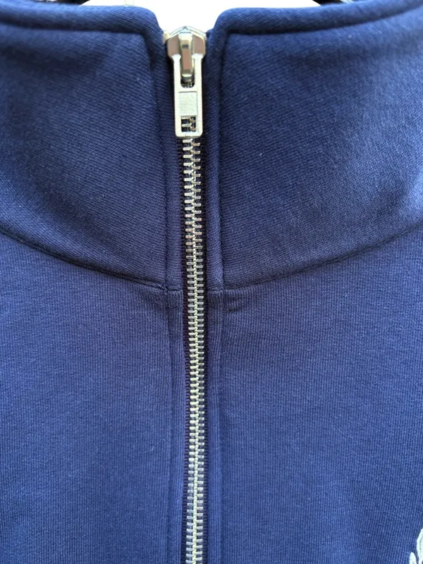NWT EVEREVE X Lifetime 1/4 Zip Embroidered Logo Sweatshirt Navy Size XL - Image 4
