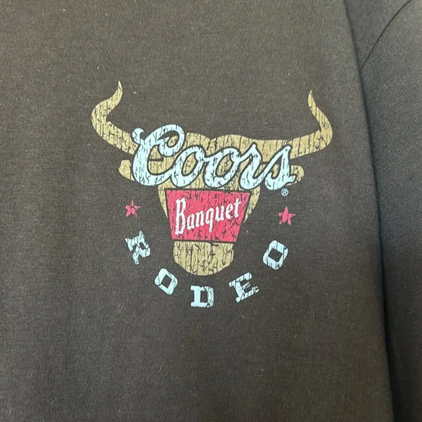 Coors Banquet Logo Short Sleeve Graphic T-Shirt - Image 4