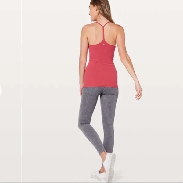 Lululemon Sun Setter Nulu Tank Vintage Rose 4 - Image 4