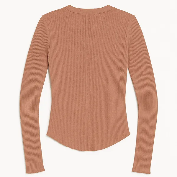 Free People One of The Girls Henley - Pink - Image 2