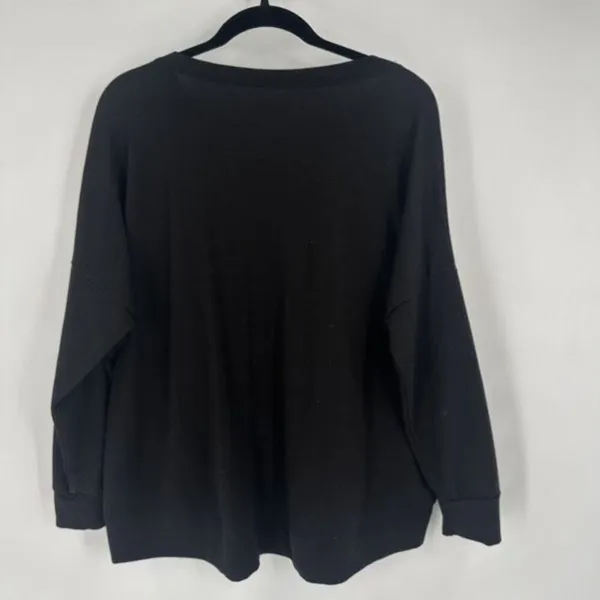 SoulCycle West End Washington DC Large Black‎ Spellout Pullover Sweatshirt - Image 9