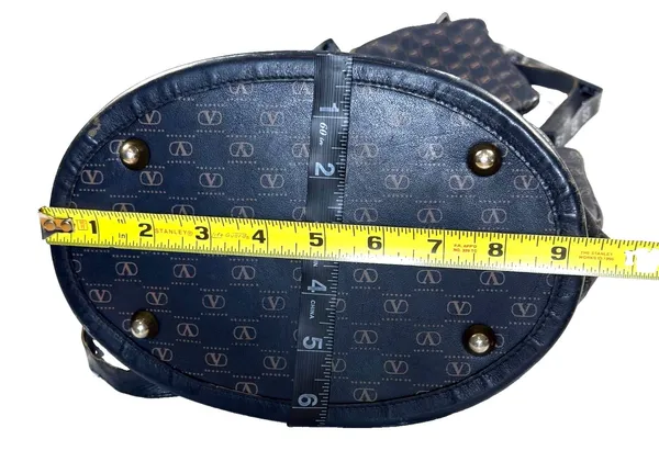 VINTAGE Valentino Garavani Monogram Tote Shoulder Bag & Matching Pouch Clutch - Image 10