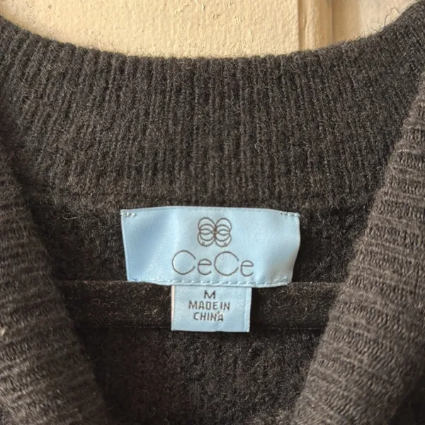 CeCe Sleeveless Tunic Sweater - Image 3