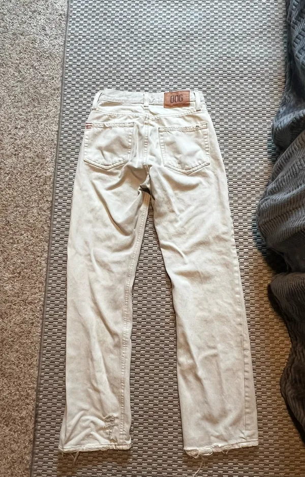 BDG Jeans Straight Cream Denim - Image 3