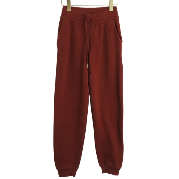 Lululemon Scuba High-Rise Jogger Sweatpants Date Brown Size 2 - Image 5