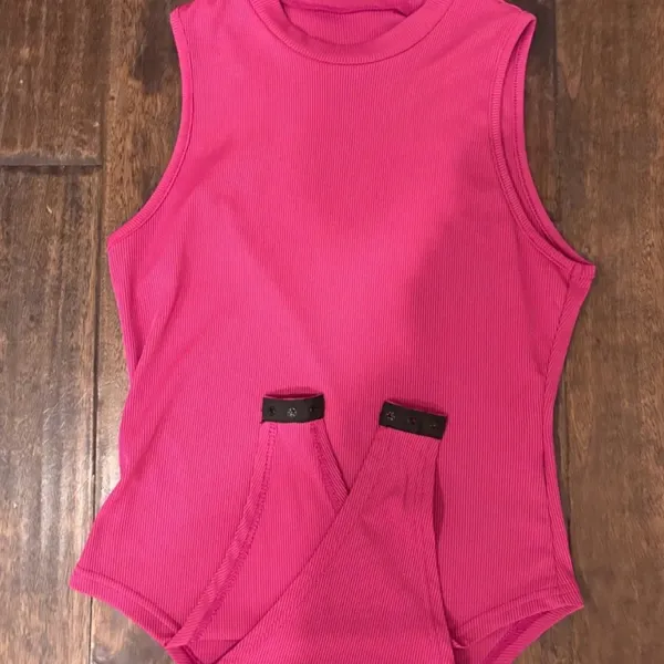 Amazon Pink Sleeveless bodysuit - Image 2