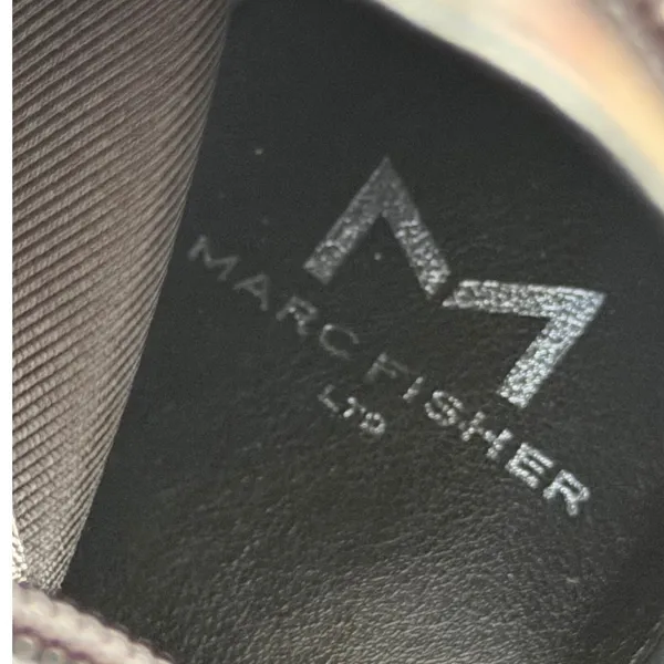 Marc Fisher LTD Black Over The Knee Boots Metal Tip Detail Size 6.5M NEW - Image 7
