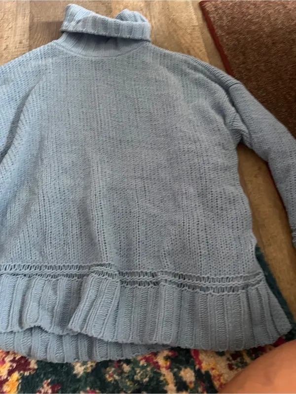 Aerie xs oversized blue sweater - Image 7