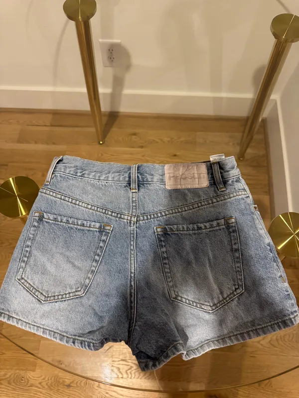 PacSun Denim Shorts High-Rise Vintage - Image 2