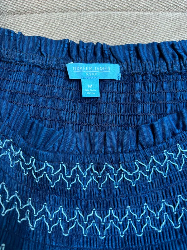 Draper James Navy Dress - Image 3