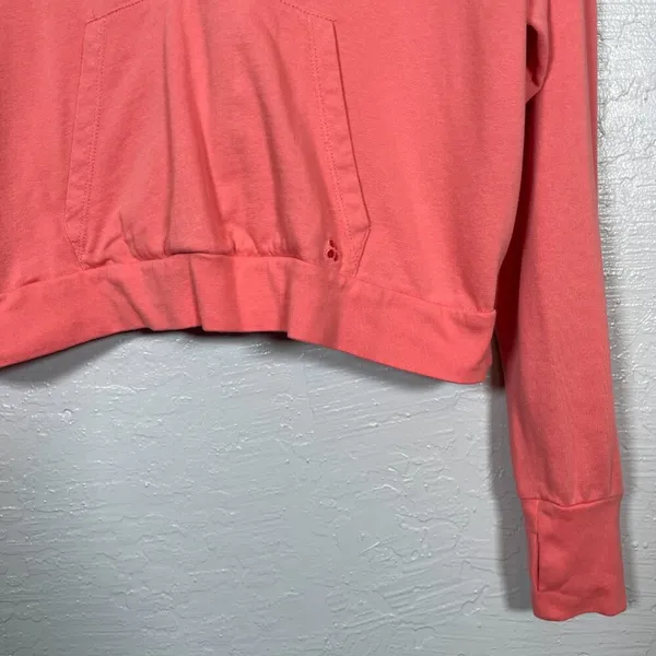 Sweaty Betty Women 4-6 Pink Orange After Class Relax Pullover Hoodie Athleisure - Image 2