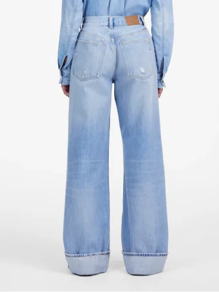NWT‎ Madewell Low-Slung Baggy Jeans Hallstead Wash Rigid Size 28 - Image 4