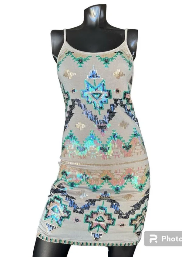 Filly Flair Sequin Sleeveless Dress - Image 3
