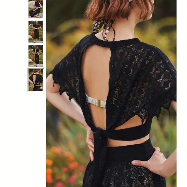 Anthropologie Fauxchet Two-Piece Set - Image 5