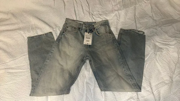 High Rise Straight Leg Jeans - Image 7