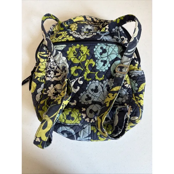 Vera Bradley Disney Parks Mickey Minnie Mouse blue where's mickey small Backpack - Image 9
