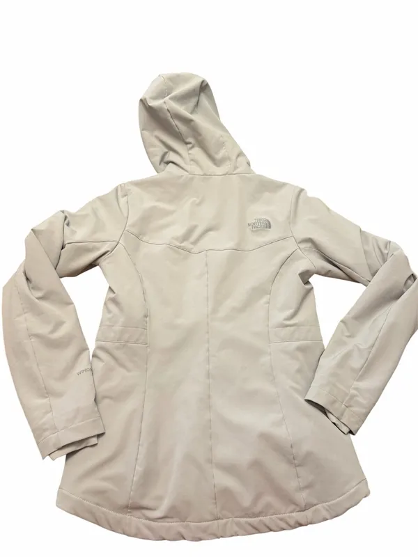 The North Face Shelbe Raschel WindWall Hooded Softshell Jacket Gray Small - Image 3