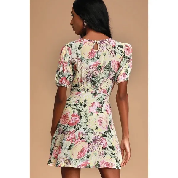 Faithfull The Brand Sidonie Floral Mini Dress - Image 5