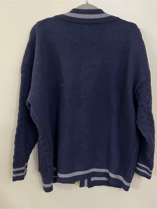 NEW Altar’d State Navy Knit Cardigan Sweater Size Large NWT - Image 6