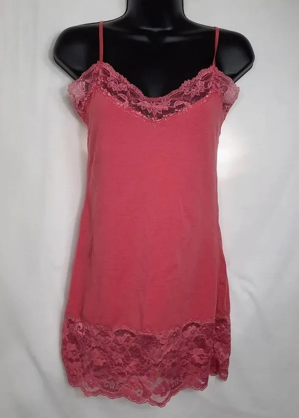 Vintage Y2K Wet Seal Camisole Top Women's Size Large Pink - Image 2