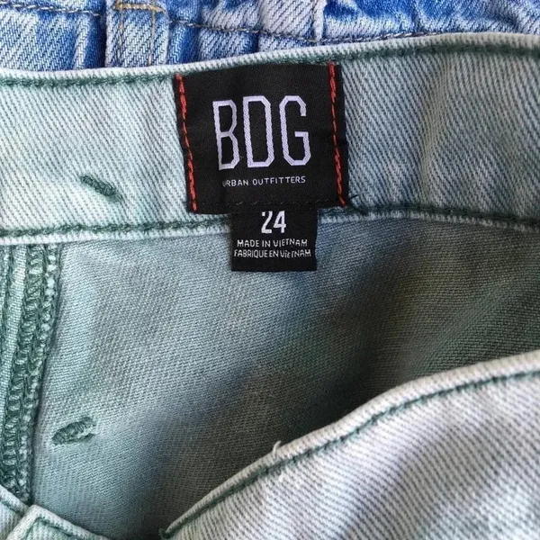 BDG Women's Size 24 Cora Light Blue Denim Shorts v6x - Image 4