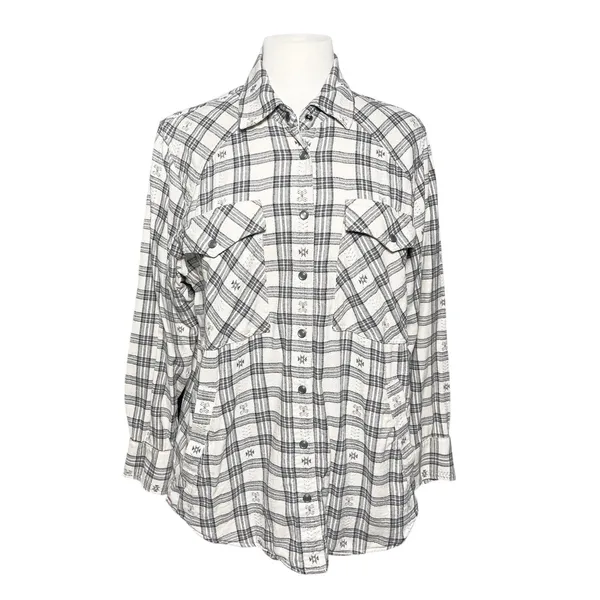 XIRENA Women’s Western Style Snap Front Plaid Flannel Shacket Top - Image 2