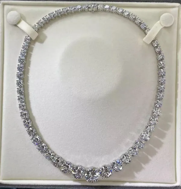 18” Silver Sterling 100% Cz Diamond. - Image 5