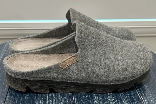 Flexus Platform Clogs Gray Size 9 - Image 7