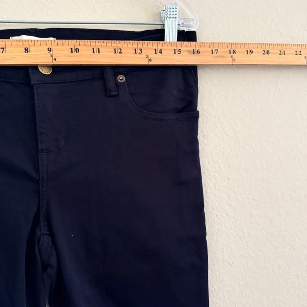 HATCH The Slim Under Belly Maternity Jeans Skinny in Jet Black Size 29 - Image 14