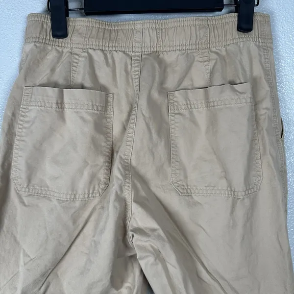 Abercrombie & Fitch Cargo Pants Womens 27/4Long Khaki Tan‎ Utility Straight Leg - Image 4