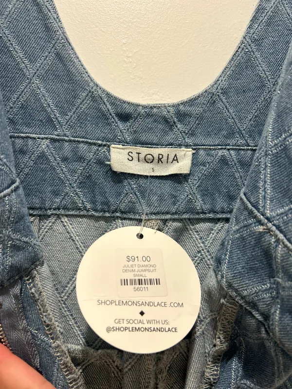 Storia Denim Jumsuit - Image 6