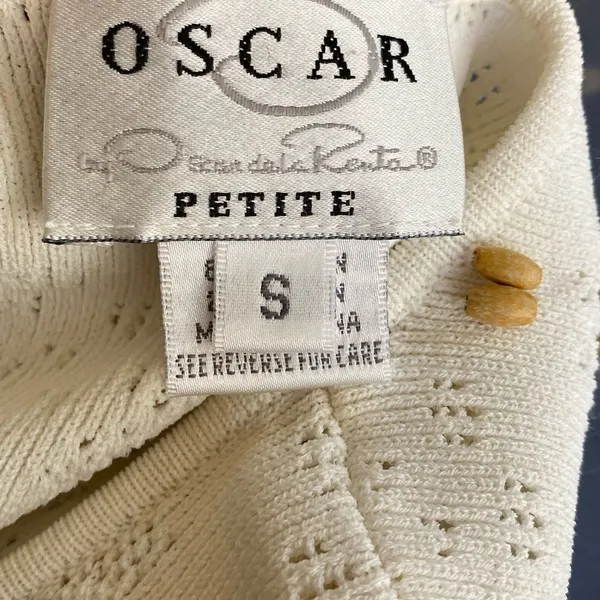 Vintage Oscar de la Renta Beaded Sweater Tank - Image 5