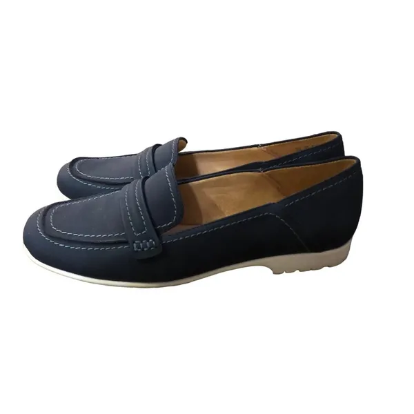 Naturalizer Dannah Loafers Womens 8M Used Blue - Image 9