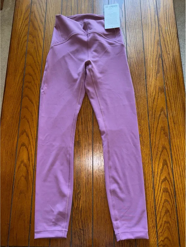 Lululemon Instill High Rise 25” Vintage Plum Size 4 NWT - Image 3