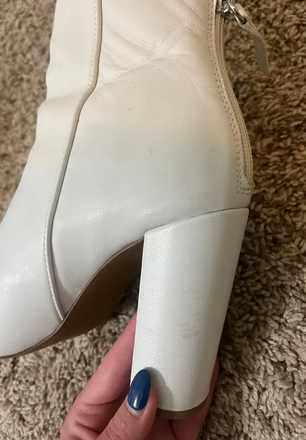 Steve Madden White Booties - Image 4