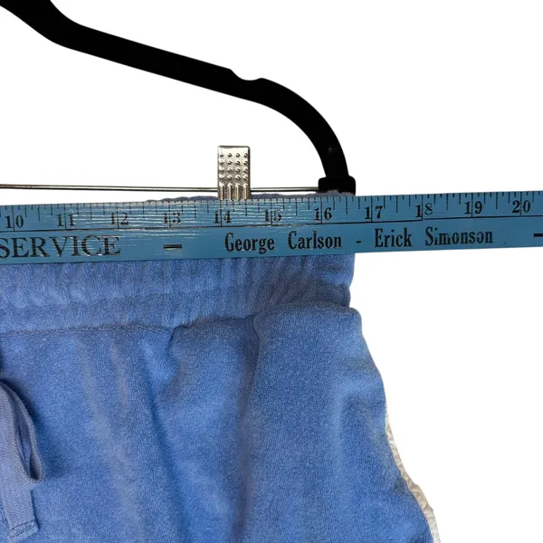 Daily Practice Blue Terry Cloth Dolphin Shorts Elastic Waist Drawstring Size LL‎ - Image 5
