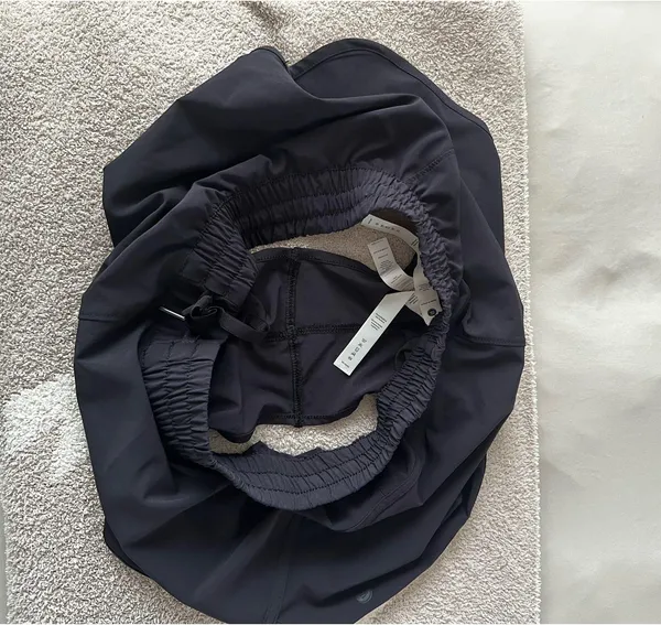 Black Running shorts Size 6 - Image 3