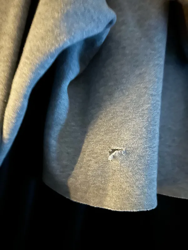 Wild Fable Grey Cropped Hoodie - Image 3