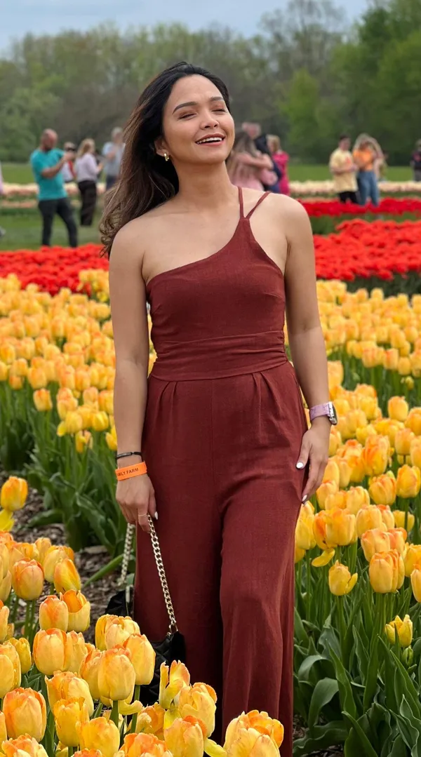 Jumpsuit for Women, Women's Solid Color One Shoulder Open Back Loose Wide Leg Jumpsuit Womens Overalls Loose Fit - Image 7